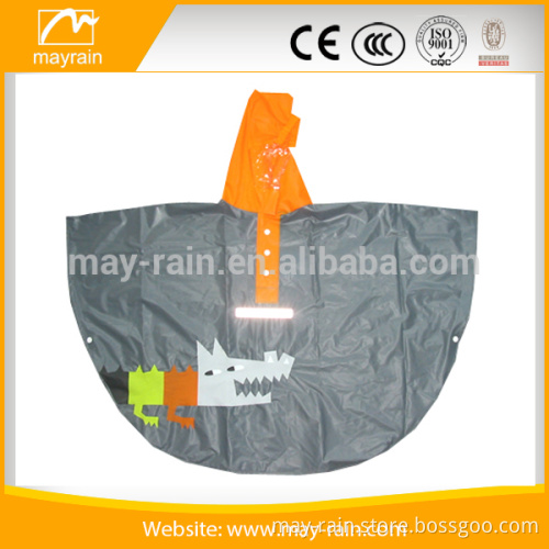 PVC Poncho mit Druck